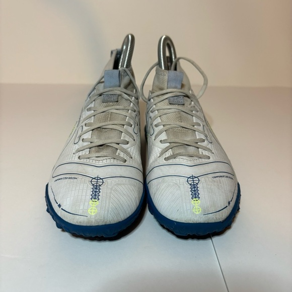 Nike Mercurial Superfly 8 Academy Youth Turf Indoor Soccer White 3Y DJ2864-054 - Picture 4 of 8